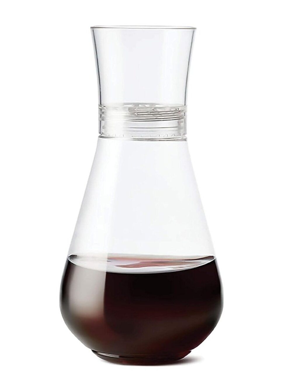 NEW! Set of 4 Decanter TOSSWARE 28oz  Recyclable, Unbreakable, Reuseable Plastic